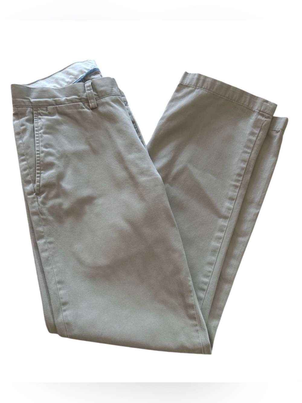 Polo Ralph Lauren Men’s Khaki Chinos Classic Fit Flat Front Button Pockets 30x32